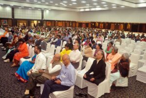 Section of the devotees attending public function, Ahmedabad.