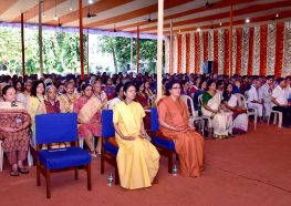 Group meditation.