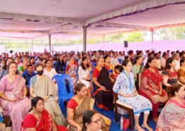YSS Chennai Ashram Janmotsav 2025 - Group meditation