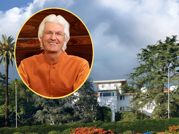 ওয়াইএসএস/এসআরএফ অধ্যক্ষের সঙ্গে এসআরএফ আন্তর্জাতিক সদর দফতরের শতবর্ষ পূর্তি উদযাপন