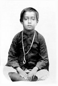 Childhood photo of Yogananda.